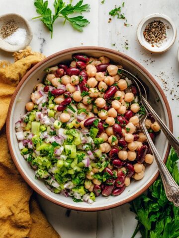 Easy Three Bean Salad Recipe