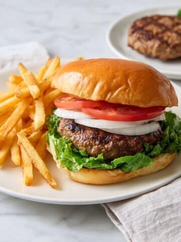 Homemade Beef Hamburger Recipe