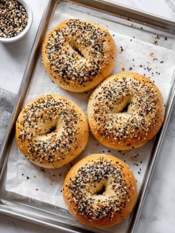 Cottage Cheese Bagels Recipe