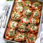 50-Minute Vegan Eggplant Parmesan Bake with Cashews Recipe