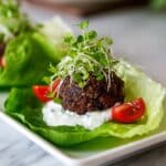 Lamb Kofta Lettuce Wraps Recipe