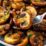 Easy Air Fryer Mushrooms Recipe