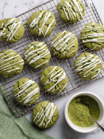 Matcha White Chocolate Cookies Recipe