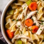 Smoked Chicken Noodle Soup Recipe