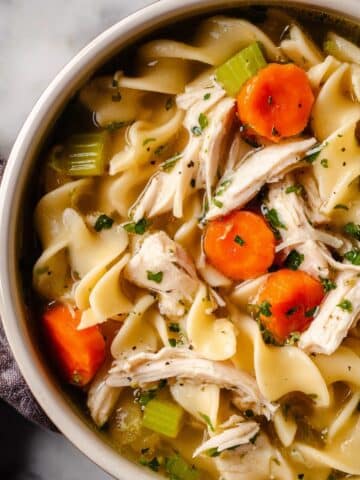 Smoked Chicken Noodle Soup Recipe