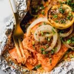 Quick & Spicy Grilled Salmon in Foil Recipe