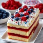 Easy July 4th Ice Cream Cake Recipe