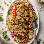 Sesame Chicken Cabbage Crunch Salad Recipe