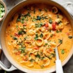 Creamy Tortellini Minestrone Soup Recipe