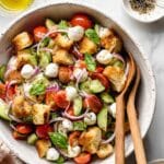 Panzanella Salad (Italian Bread Salad) Recipe