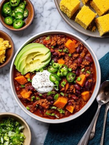 Turkey Sweet Potato Chili Recipe