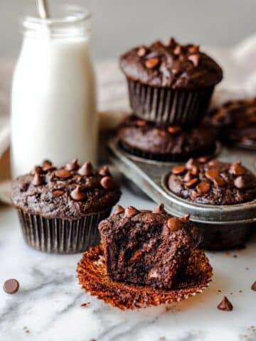 Chocolate Vegetable Muffins Recipe