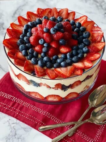 Patriotic Berry Trifle Recipe