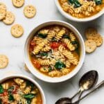 One Pot Turkey Tuscan Soup Recipe