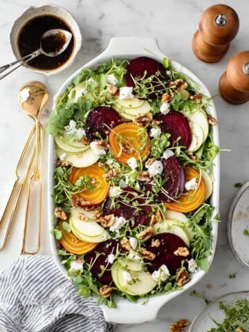Beet Salad with Goat Cheese and Balsamic Recipe