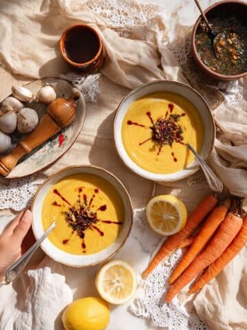 Moroccan Carrot Soup with Chermoula Recipe