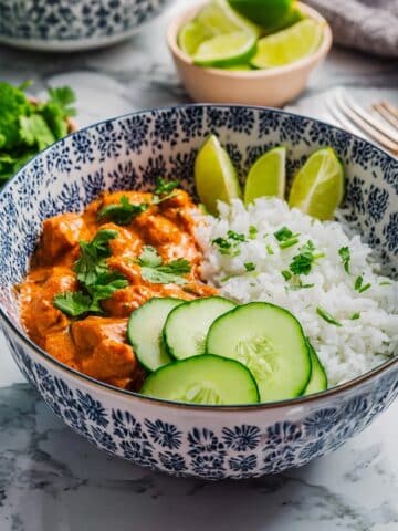 Creamy Coconut Chicken Rice Bowl Recipe