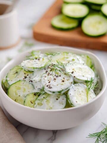 Polish Cucumber Salad Recipe