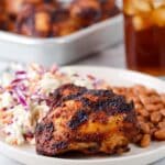 Barbecued Chicken Thighs Recipe