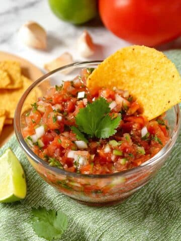 Easy Blender Salsa with Fresh Tomatoes Recipe