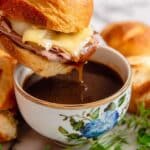 Leftover Prime Rib Beef Dips Recipe