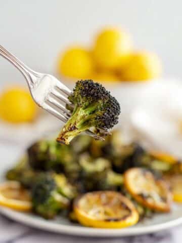 Grilled Broccoli with Lemon and Garlic Recipe