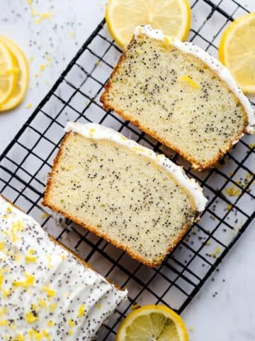 Gluten-Free Lemon Poppy Seed Loaf Cake Recipe