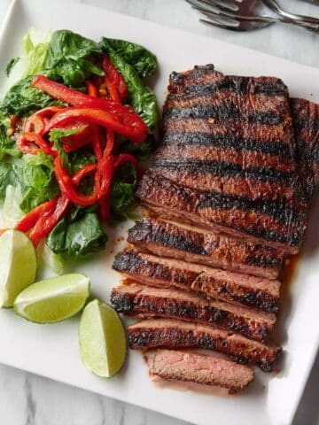 Grilled Chili Lime Flank Steak Recipe