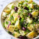 Greek Potato Salad (No Mayo!) Recipe