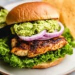 Grilled Chicken Sandwich with Avocado and Provolone Recipe