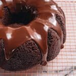 Chocolate Bundt Cake with Chocolate Ganache Recipe