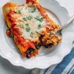 Veggie Black Bean Enchiladas Recipe