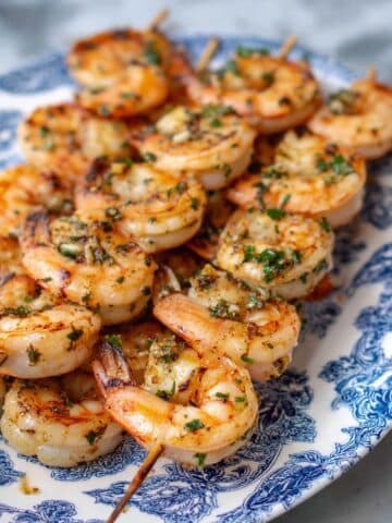 Mediterranean Grilled Shrimp Kabobs Recipe