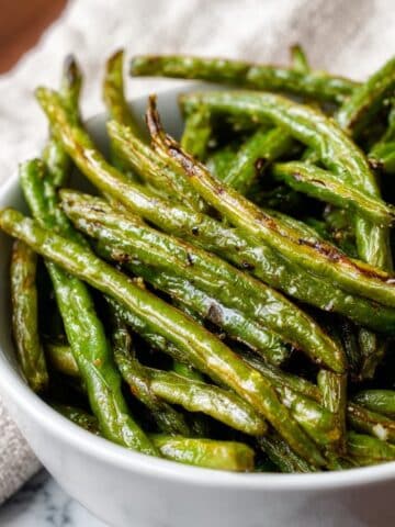 Roasted Garlic Green Beans Recipe
