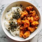 Orange Baked Chicken with Broccoli and Rice Recipe
