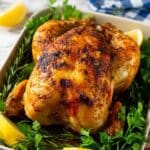 Slow Cooker Whole Chicken with Spiced Rub Recipe