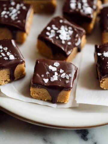 Salted Almond Butter Freezer Fudge Recipe