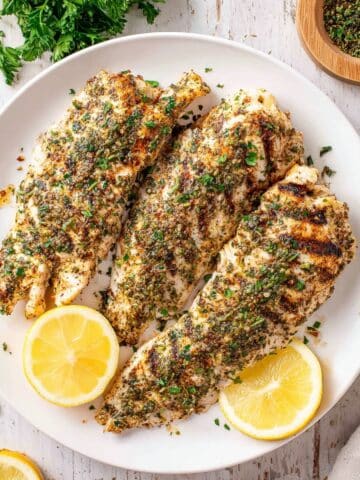 Baked Catfish with Herbs Recipe