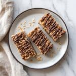 Easy Vegan Salted Caramel Granola Bars Recipe