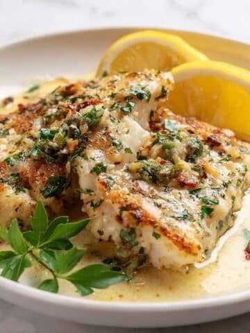Simple Garlic Butter Cod Fillets Recipe