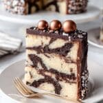 Moist and Fluffy Marble Cake Recipe