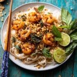 Better Than Takeout Garlic Butter Shrimp Pad Thai Recipe