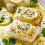 Baked Lemon Butter Cod Recipe