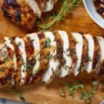 Grilled Turkey Breast with Herb Seasoning and Optional Brine Recipe