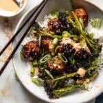 Weeknight Sticky Honey Garlic Meatballs Recipe