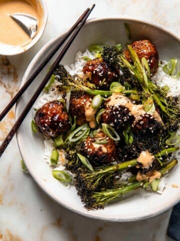 Weeknight Sticky Honey Garlic Meatballs Recipe