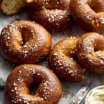 Homemade Pretzel Bagels Recipe