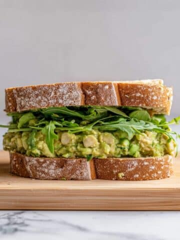 Avocado White Bean Sandwich Recipe
