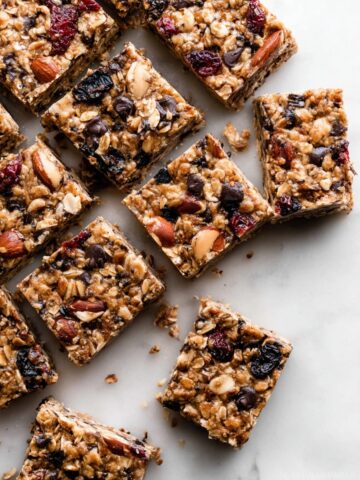 Peanut Butter Trail Mix Bars Recipe
