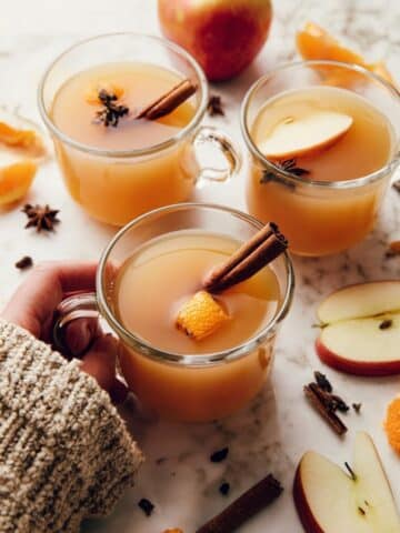 Hot Spiced Apple Cider (No Added Sugar) Recipe